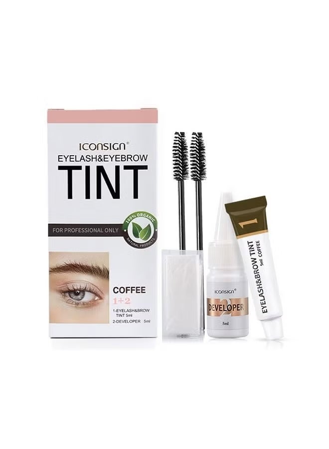 إيكونساين طقم صبغ الحواجب (قهوة) - Image 1