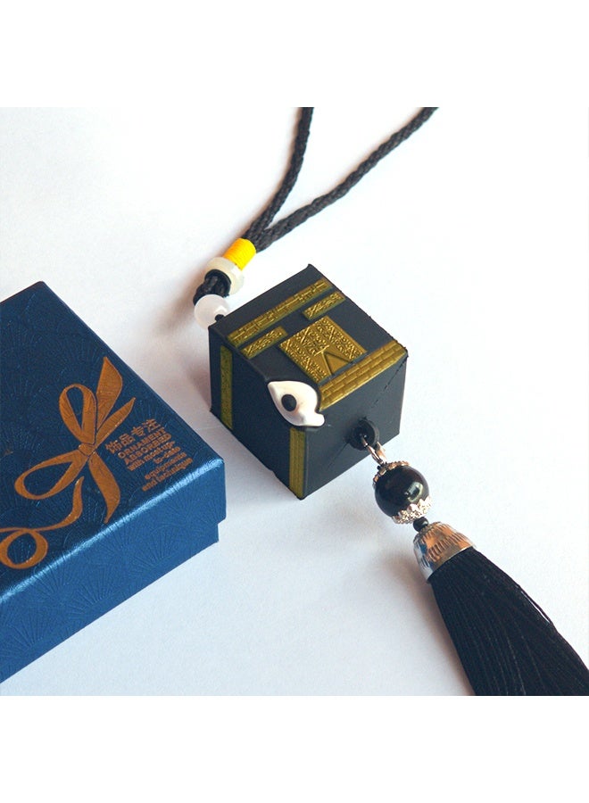 Kaaba Keychain – Car Mirror Pendant, Bag Hanging Ornament, Car & Home Decoration - Image 1
