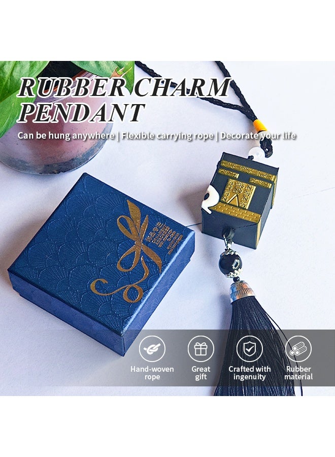 Kaaba Keychain – Car Mirror Pendant, Bag Hanging Ornament, Car & Home Decoration - Image 2