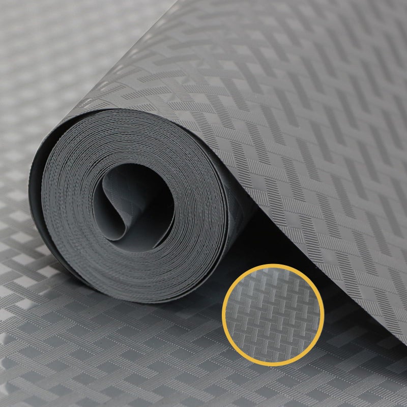 FEXIA Drawer Liners for Kitchen Cabinets 175 Inch x 20 FT240 Inch Non Adhesive Cabinet Liner Refrigerator Liners Washable OilProof Fridge Pads Shelves Drawer Gray