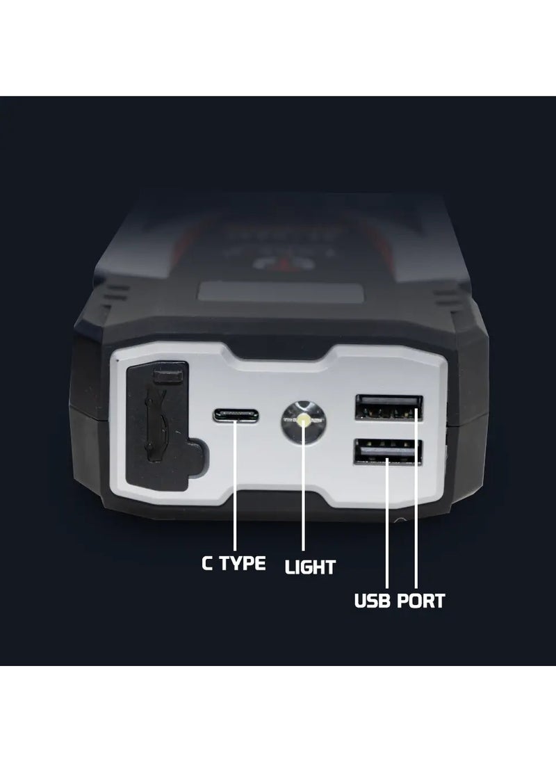 Toby's Jump Starter For Cars 6000mAh And 22.2WH Power Bank For Electronic Devices  - Image 3