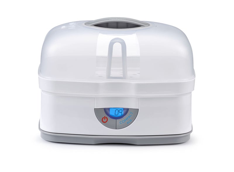 Chicco 3-in-1 Modular Baby Bottle, Pacifier, Pump Parts, etc. Sterilizer - Grey - Image 3