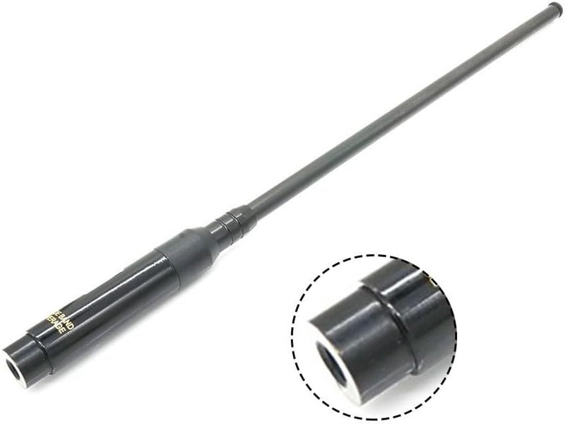 هوائي تلسكوبي BNC ثنائي النطاق 144 430 ميجاهرتز عالي الكسب لراديو كينوود باوفينغ ياسو - Image 5