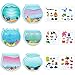 CY2SIDE 12PCS Summer Sea Animal Stickers Craft for Kid Make Your Own Fish Tank Scene Sticker DIY Sea Life Animal Sticker Under the Sea Summer Craft Activities for Kids Classroom Party Game Reward Gift - Image 3