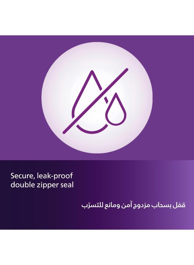 Philips Avent Breast Milk Storage Bags 180 ml 25 Count Pre Sterilized BPA Free Freezer Safe - Image 5