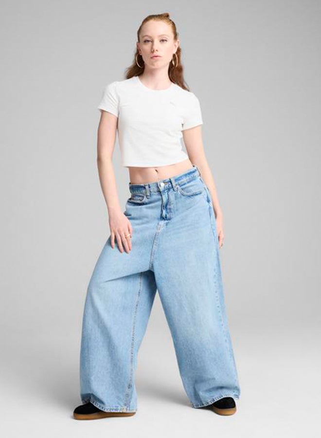 PUMA Dare To Textured Crop Top - Image 3