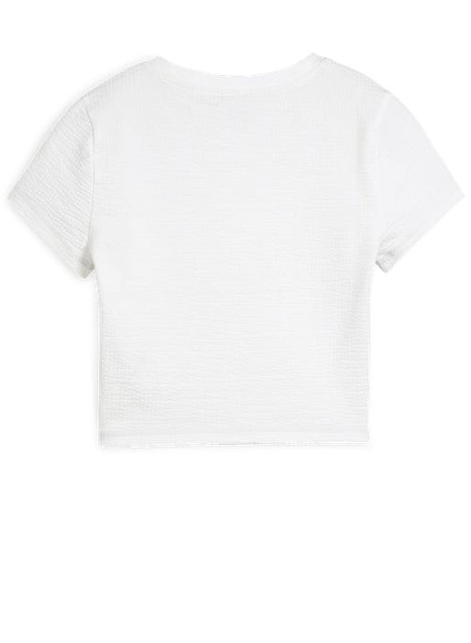 PUMA Dare To Textured Crop Top - Image 5