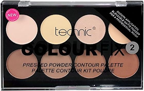 Technic Colour Fix 2 Pressed Powder Contour Palette 35 g 8 Piece - Image 1