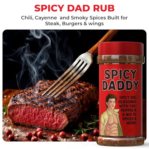 Pelto BBQ Rub Dads Gift Set 3 Bold Barbecue Rubs Sweet Spicy Smoky Blends Fathers Day Birthday Christmas Stocking Stuffer for Men BBQ Seasoning Grilling Tools Set for Dads - Image 3