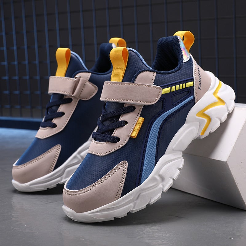 Mesh Sneakers Lightweight Flexible Sole Walking Shoes For Kids Indoor And Outdoor Activities - Image 1