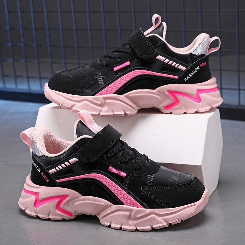 Mesh Sneakers Lightweight Flexible Sole Walking Shoes For Kids Indoor And Outdoor Activities - Image 4