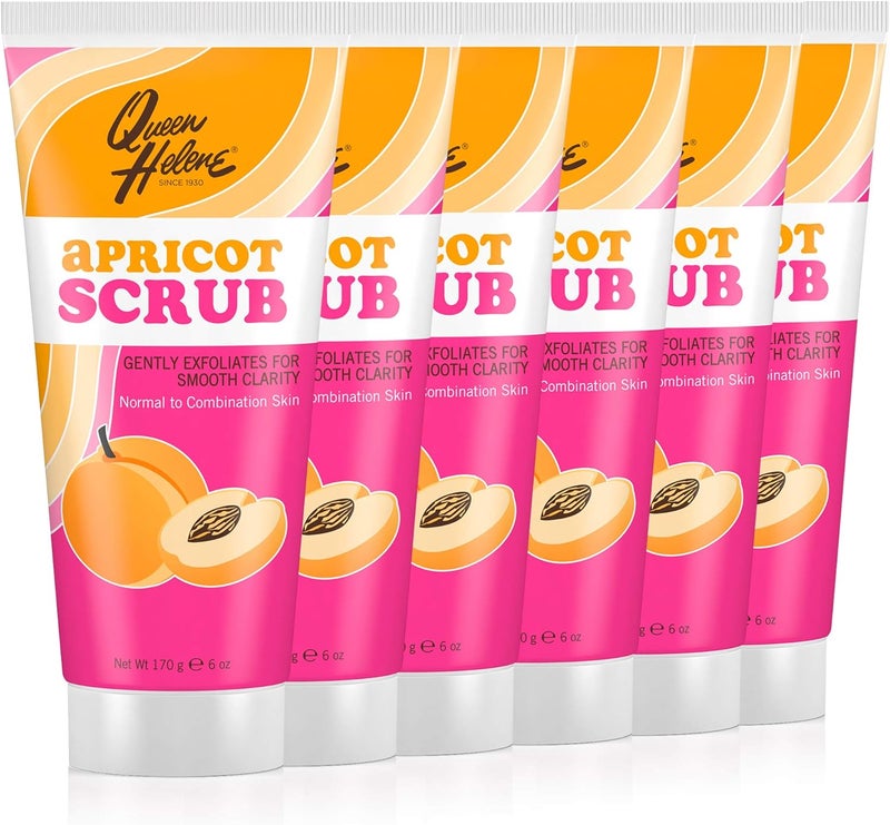 Queen Helene Apricot Facial Scrub - 6 Oz Tube for Normal to Combination Skin - Image 4