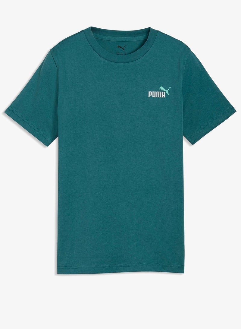 PUMA Youth Essential Two Color Small No.1 Logo T-Shirt - Image 4