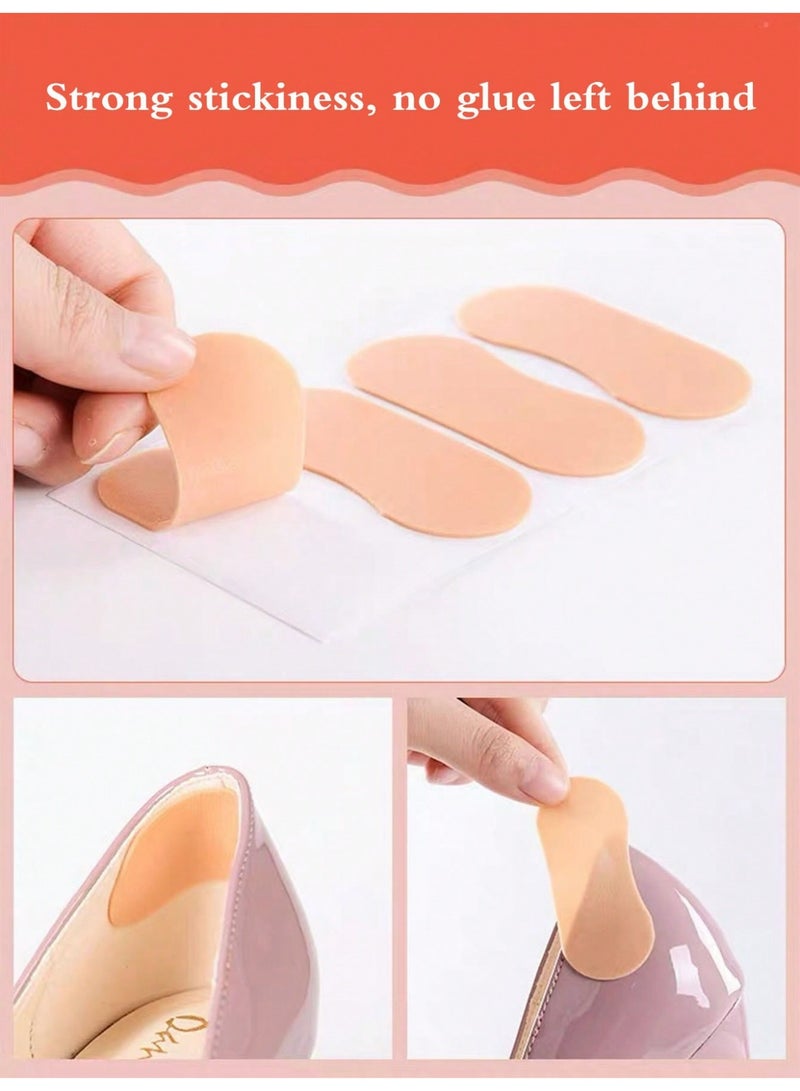 LUMYA 35Pcs Heel Anti-Wear Stickers for Foot Protection, Blister Prevention Tape for Sensitive Skin, Self-Adhesive Pads for Heels, Toes, and Shoes, Multipurpose Friction Relief Patches (5 Sheets) - Image 3
