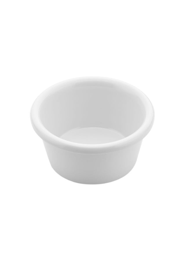 KULSAN Thermoset Break-Resistant Melamine Plain Ramekin White 30ml