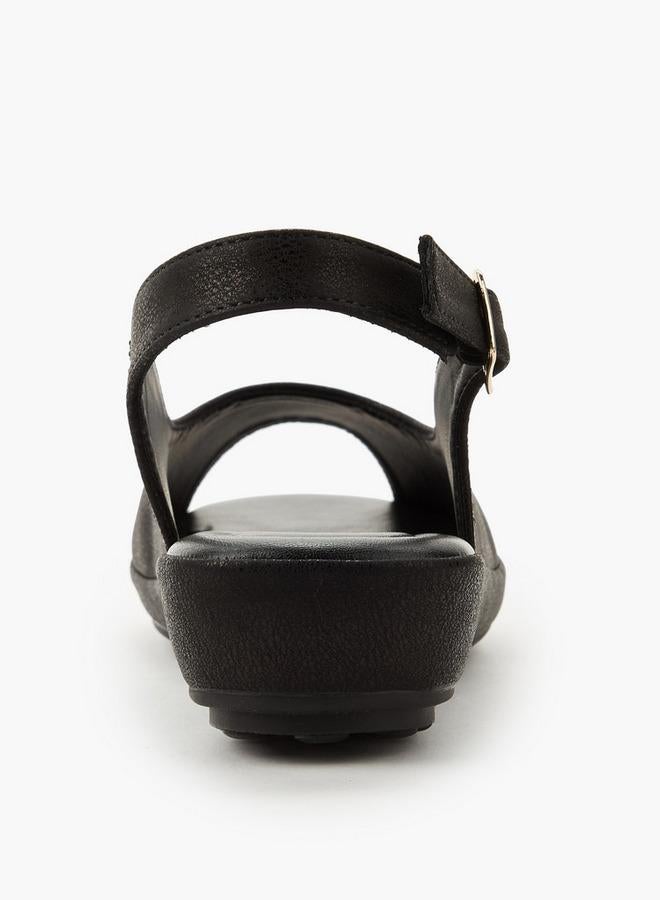 Le Confort embellished metallic sling back Sandal Ramadan Collection - Image 5