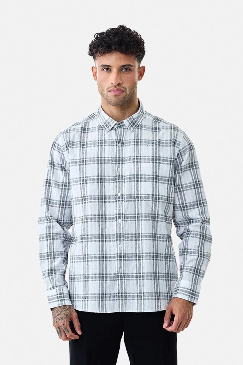 سنيتش قميص كاروهات مجروش