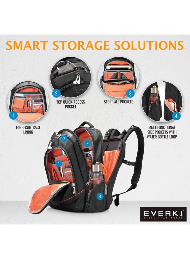 Everki 95321 Flight - Laptop Backpack fits up to 16-inch - Image 5