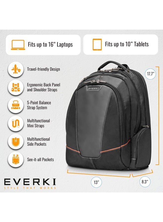 Everki 95321 Flight - Laptop Backpack fits up to 16-inch - Image 3