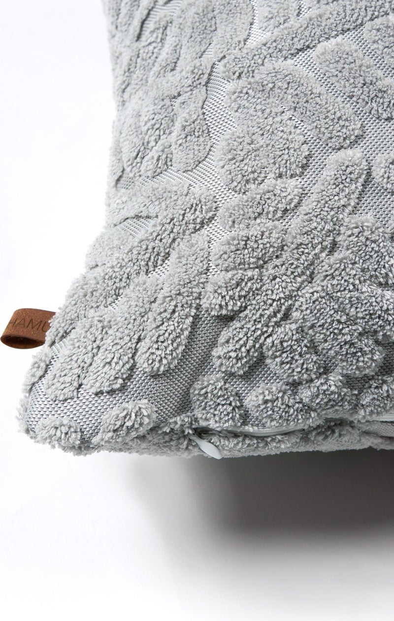 Dough Bohemian Special Design Punch Punch Pattern Square Decorative Throw Pillow Case Forest Gray - Image 3