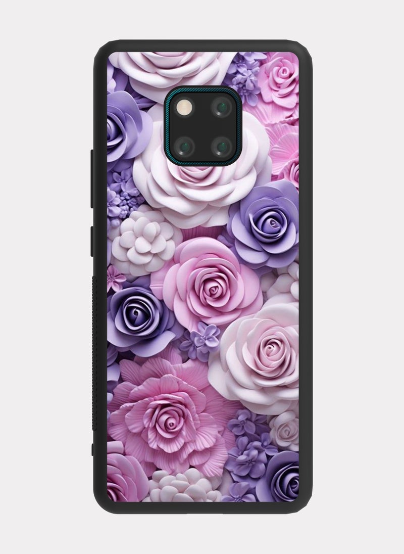 PXLAAT Huawei Mate 20 Pro case cover Flowers  - Image 1