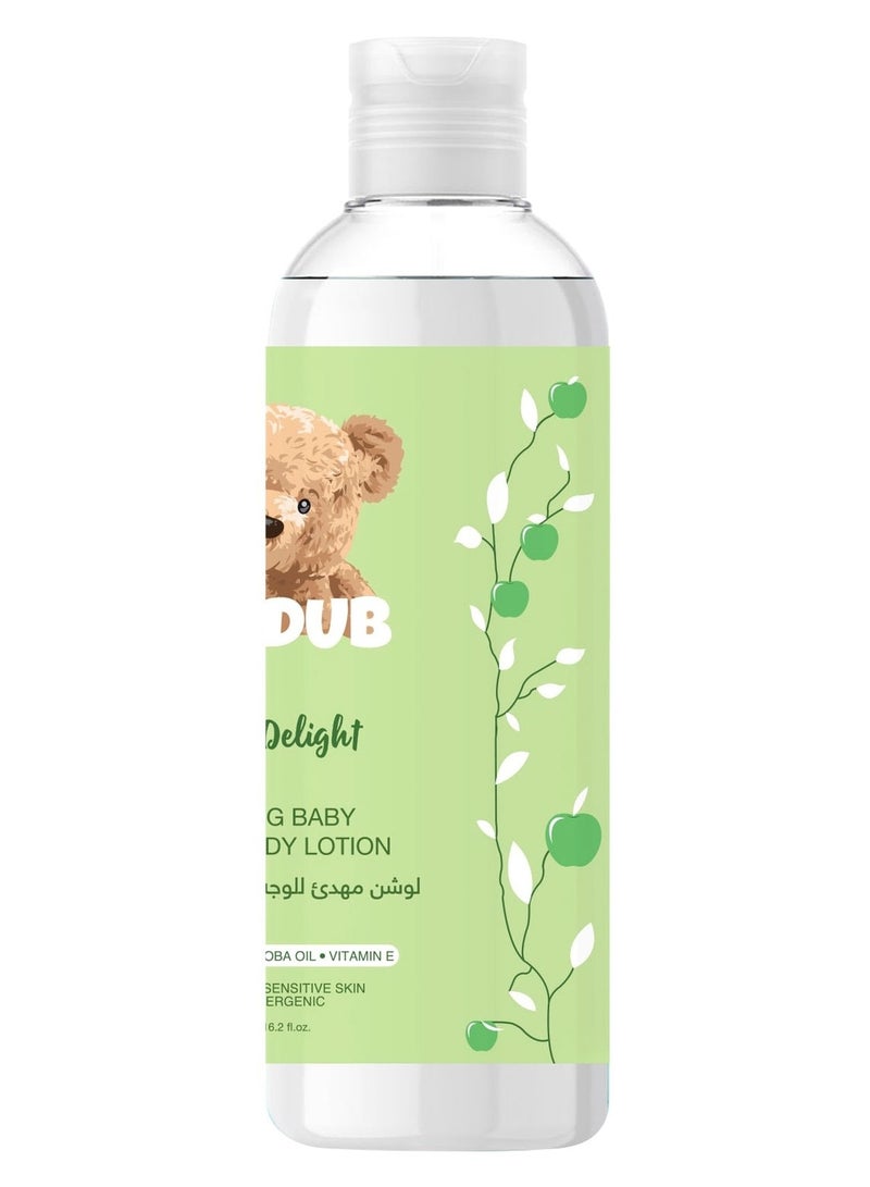 Dabdub لوشن أبل ديلايت المهدئ للوجه والجسم شفاف 480 مل - Image 4