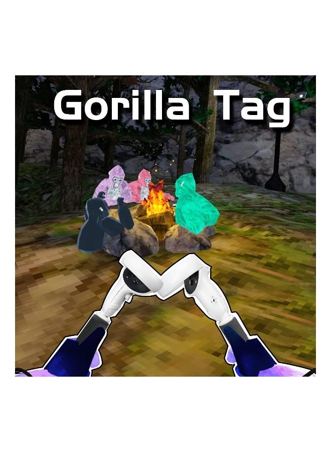 قبضات هبلوكش التمديد لـ Oculus / META Quest 2، مقبض تمديد 3 في 1 لوحدات تحكم Quest 2، ملحق لـ Beat Saber / Gorilla Tag بأذرع طويلة / وحدة التحكم - Image 4