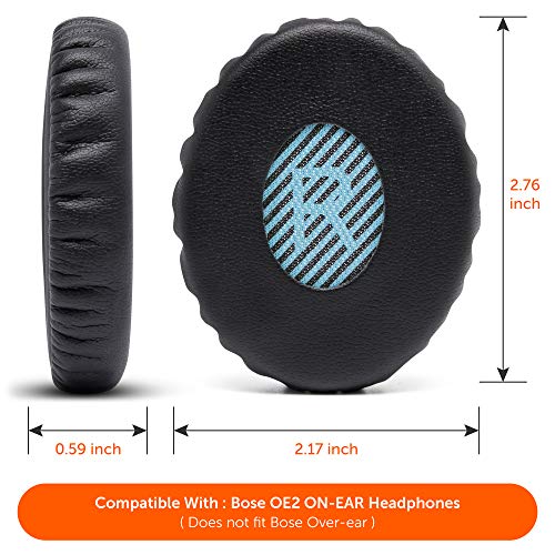 WC Wicked Cushions Replacement Ear Pads for Bose On-Ear 2 (OE2 & OE2i) Headphones - Earpads for Bose SoundTrue & SoundLink On-Ear (OE) Headphones - Softer Leather, Luxury Memory Foam, Added Thickness - Image 5