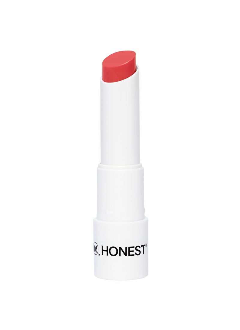 Honest Beauty Honest Beauty Moisturizing Vegan Tinted Lip Balm  Antioxidantrich Acai Extracts  Avocado Oil  Paraben Free  Cruelty Free  Fruit Punch 