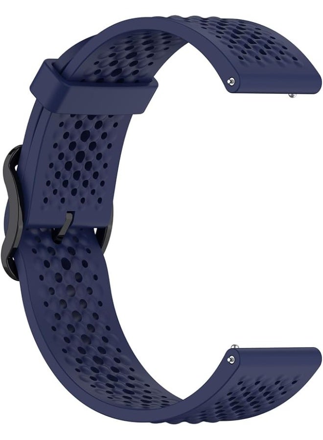 22 mm Silicone Breathable Sport Bracelet For Xiaomi Redmi Watch 5 Active/Redmi Watch 5 Lite Strap, 22mm Adjustable Armband Watchbands Quick Wristband Watch Strap Bands - Image 4