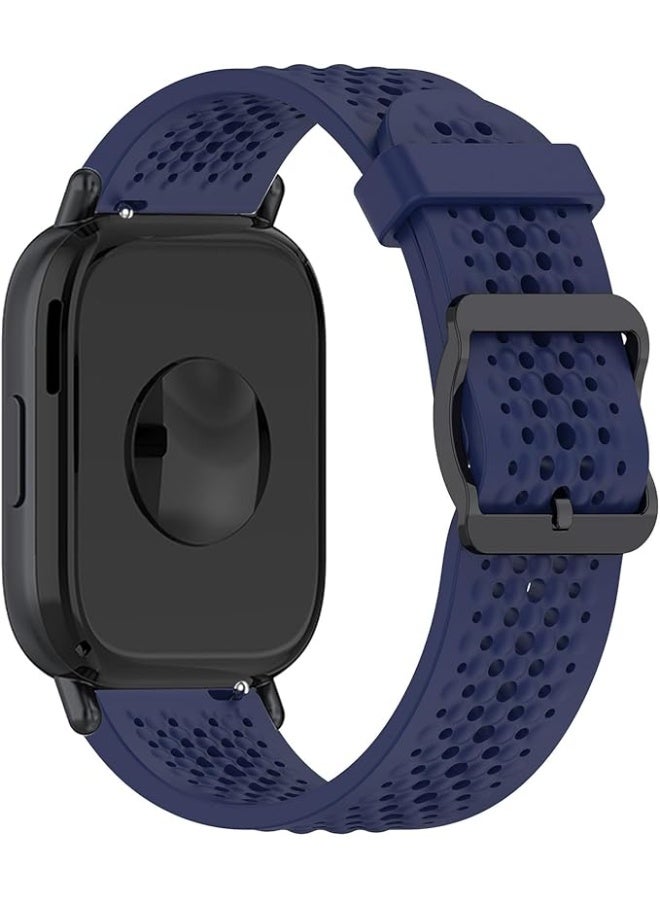 22 mm Silicone Breathable Sport Bracelet For Xiaomi Redmi Watch 5 Active/Redmi Watch 5 Lite Strap, 22mm Adjustable Armband Watchbands Quick Wristband Watch Strap Bands - Image 5