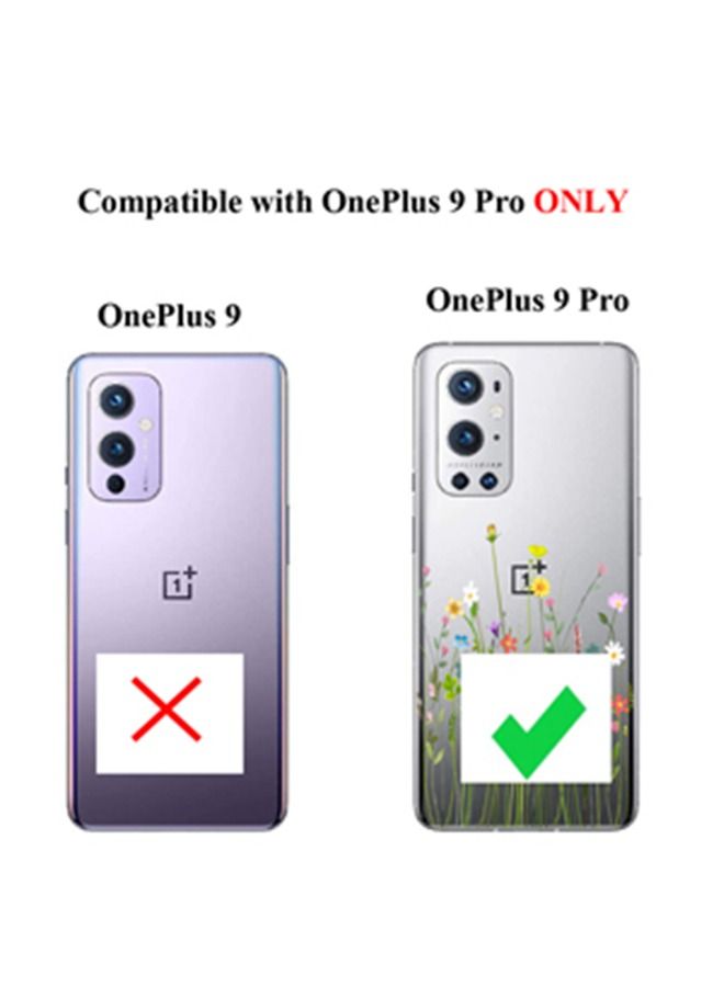 Ocean Oneplus 9 Pro Case Silicone Cover Non-Yellowing Shockproof Phone Bumper Cover, Anti-Scratch Clear Back - Image 3