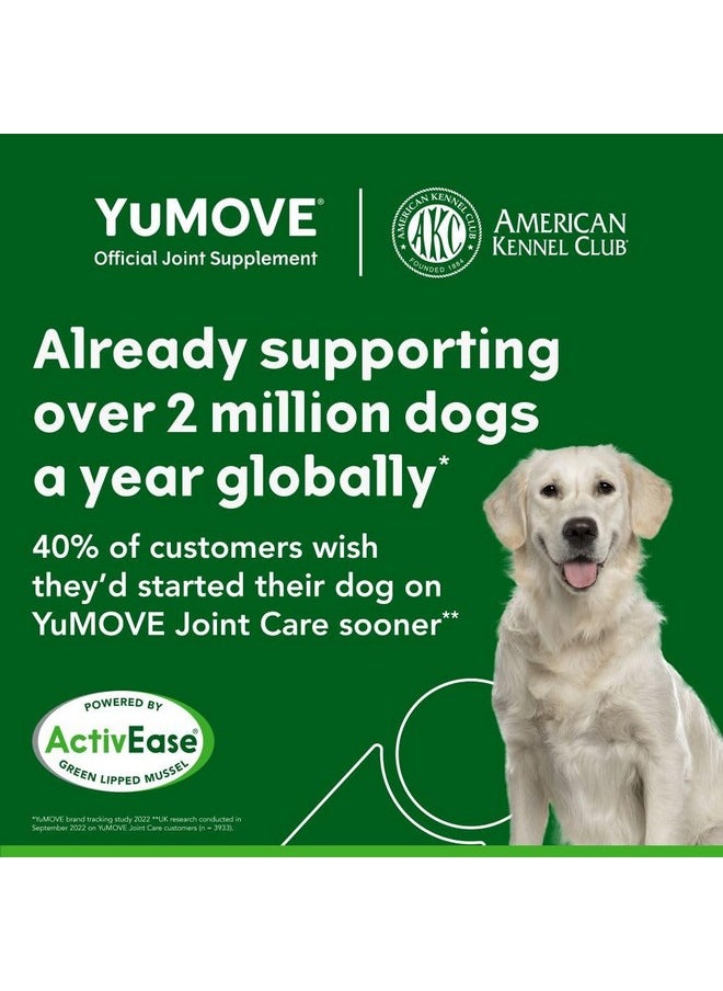 Dog Joint Supplement, Hip And Joint Supplement For Dogs With Glucosamine, Hyaluronic Acid, And Green Lipped Mussel And Omegas, Relief For Dog Hip And Joint Aches And Stiffness, By Yumove  150 Bites