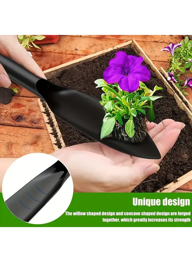 2pcs Metal Garden Trowel Set Durable Hand Shovels for Digging Transplanting and Weeding - Image 5