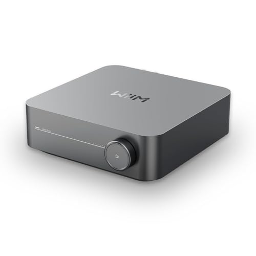 WiiM وييم أمب: مضخم صوت متعدد الغرف | متوافق مع AirPlay و Google Cast و Alexa | HDMI، تحكم صوتي | بث من Spotify و Amazon Music و Tidal والمزيد | رمادي فضائي - Image 1