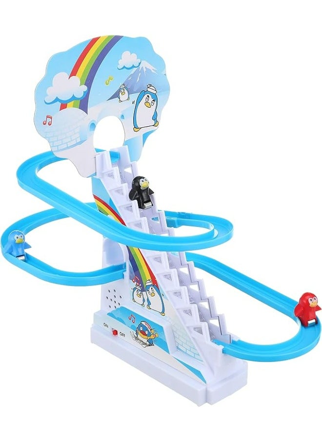Racing Penguins Adventure: Climbing, Racing, and Fun Sliding Toy for Kids  - Image 1
