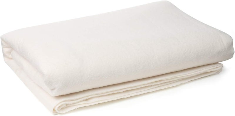 Zipcase 90 Inches X 108 Inches Queen Size Warm Soft Natural Cotton Batting for Quilts Quilting & Craft - Image 1