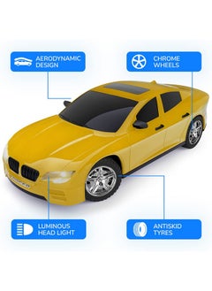 MIRANA Mirana Tracer | Rechargeable High Speed Racing RC Car | On Click Nitro Boost | Remote Control Car Toys for Kids for Boys & Girls | Made in India (Tuscan Yellow)  - Image 4