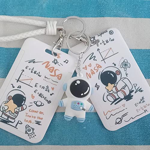 PPXMEEUDC Astronaut Space Party Favors 18 Sets with Astronaut Space Keychains Star Moon Organza Bags Thank You Kraft Tags for Party Supplies School Reward Birthday Wedding Baby Shower Return Present Supplies - Image 5
