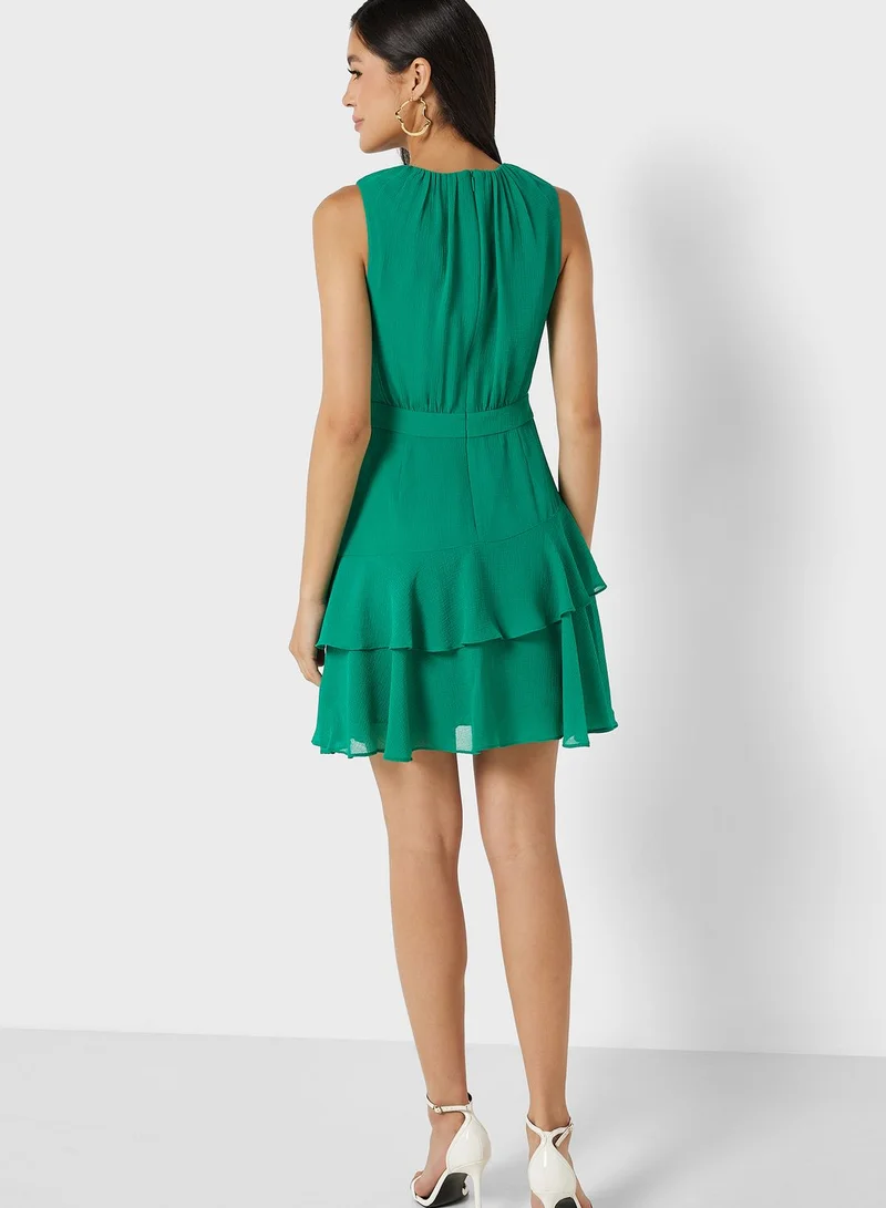 Ted Baker Ruffle Hem Dress