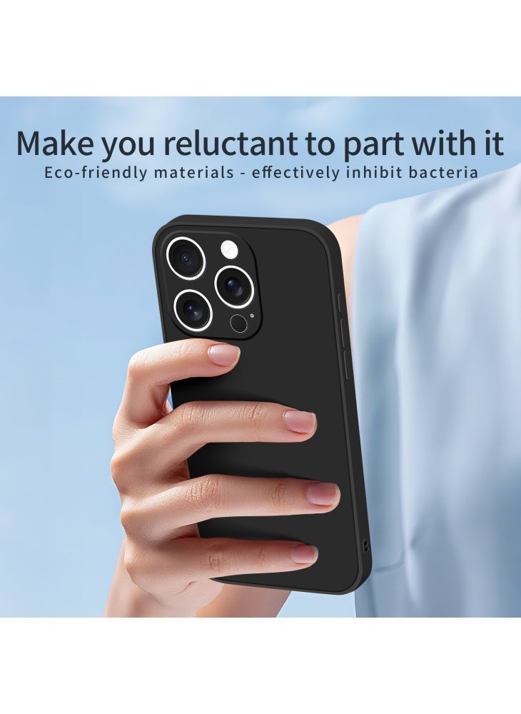For iPhone 14 Pro Max Case MOFI Skin Touch Soft TPU Protective Phone Cover - Dark Green - Image 4