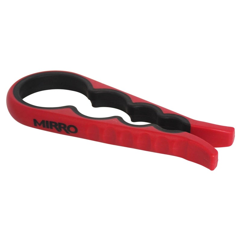 Mirro 4-Hole Silicone Folded Red Canning Jar And Bottle Opener Mir 11306 - Image 1