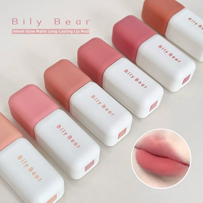 OCHEAL Matte Lip Mud Liquid Lipstick, Velvet Soft Lip Tint for Women, Lightweight Creamy Long Lasting Lip Color, 1 Pc, 01 - Image 3