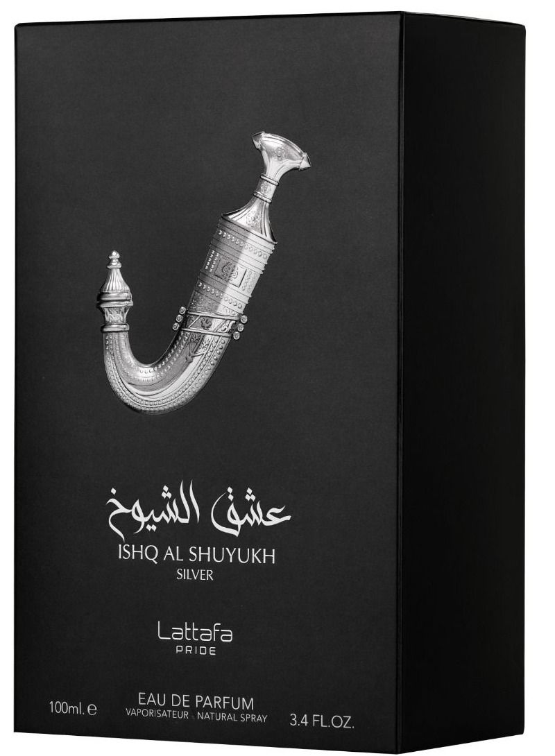 Lattafa عشق الشيوخ الفضي - عطر لطافة برايد 100 مل - Image 3