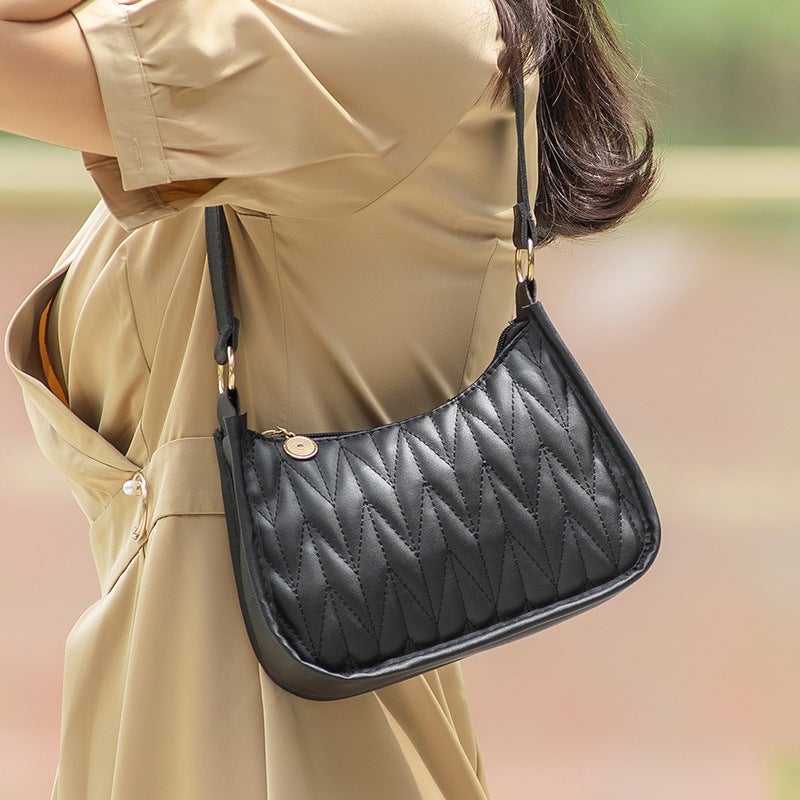 Fashion Embroidered Shoulder Underarm Bag 2023 All-Match Casual Women'S Bag Factory Delivery - Image 3