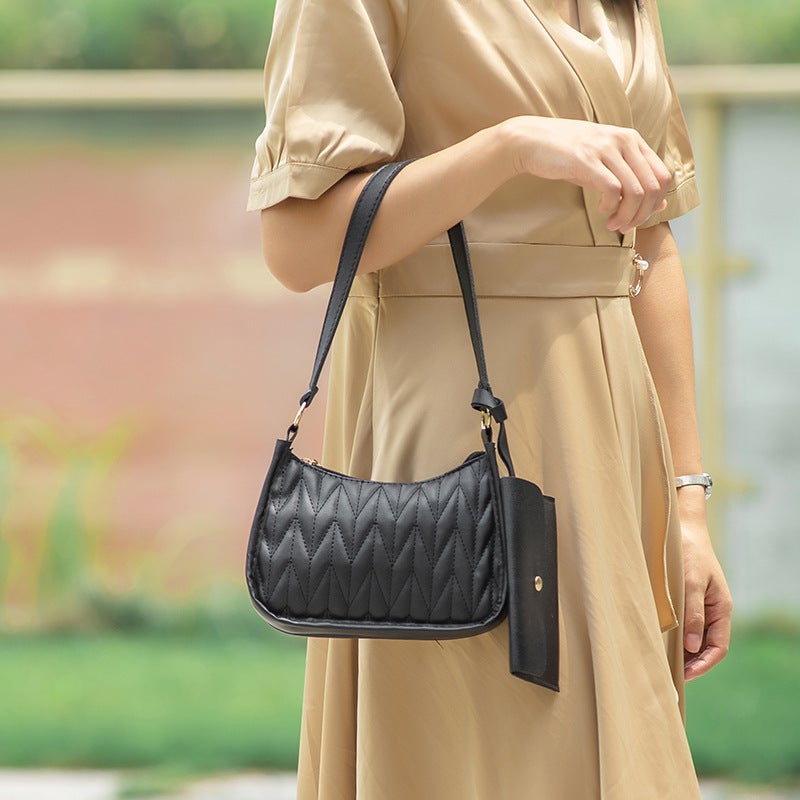 Fashion Embroidered Shoulder Underarm Bag 2023 All-Match Casual Women'S Bag Factory Delivery - Image 4