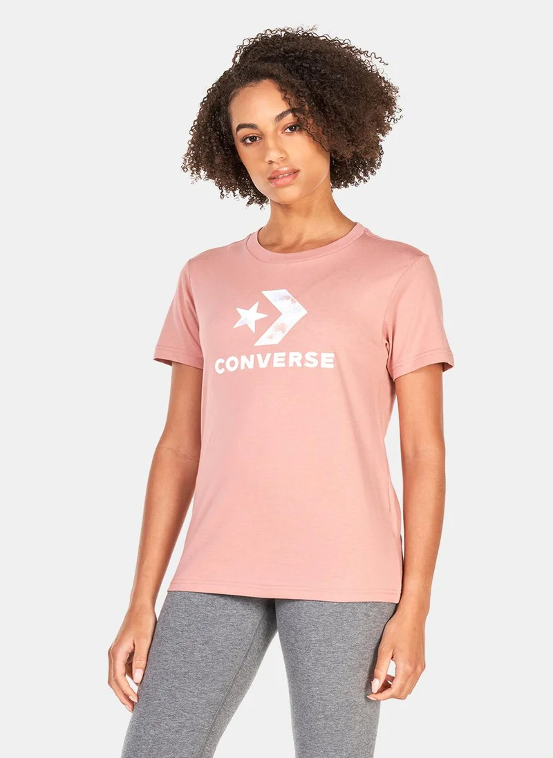 CONVERSE Women's Seasonal Star Chevron T-Shirt