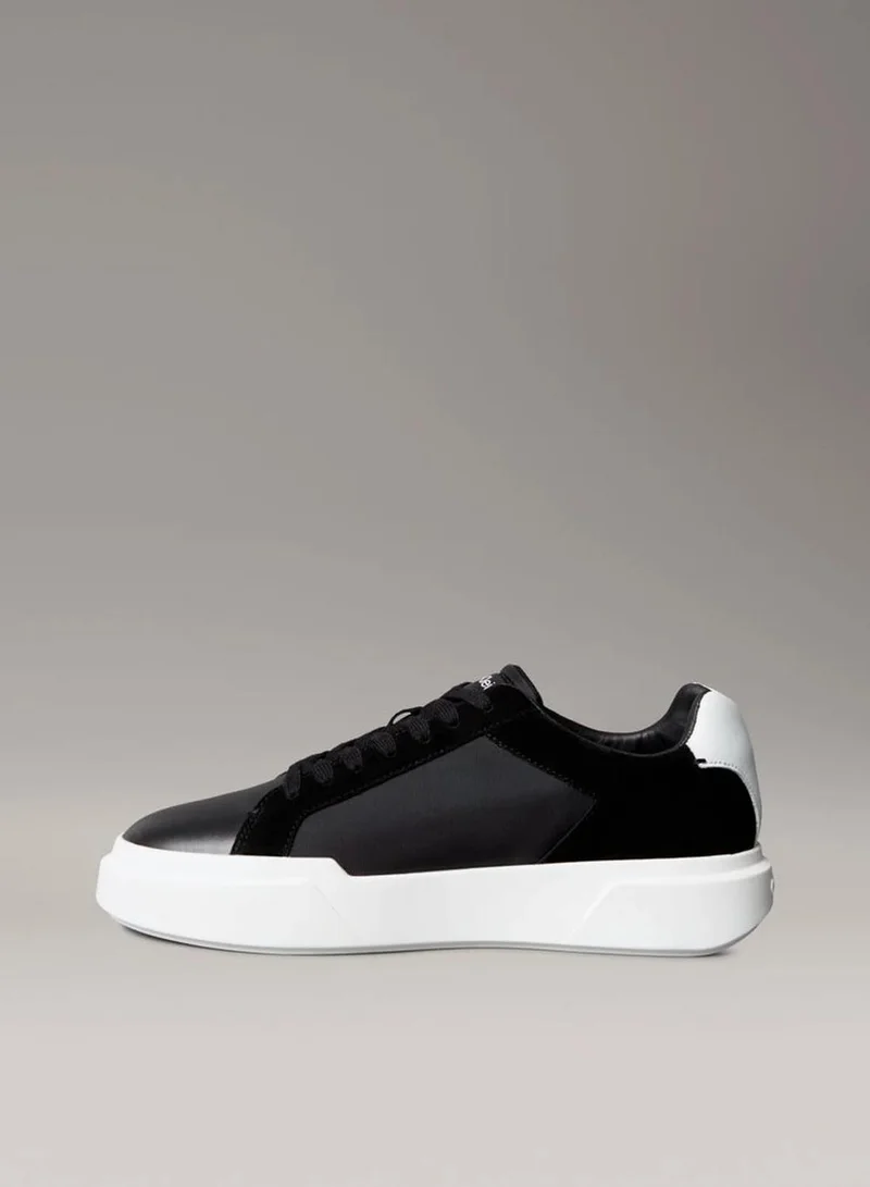 Calvin Klein Jeans  Leather Durable Traction NYC Trainers  | Best Price UAE