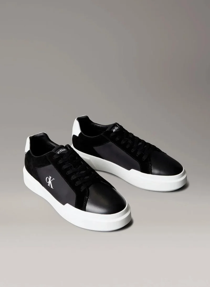 Calvin Klein Jeans  Leather Durable Traction NYC Trainers  | Best Price UAE