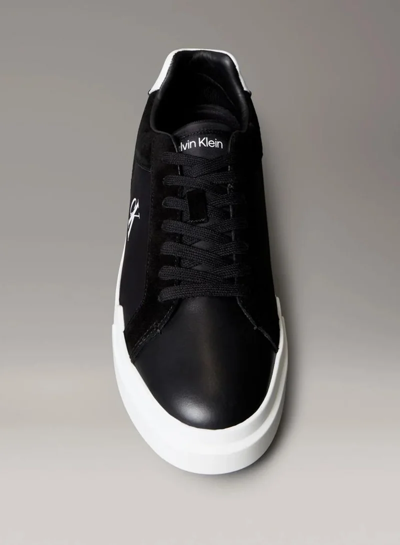 Calvin Klein Jeans  Leather Durable Traction NYC Trainers  | Best Price UAE